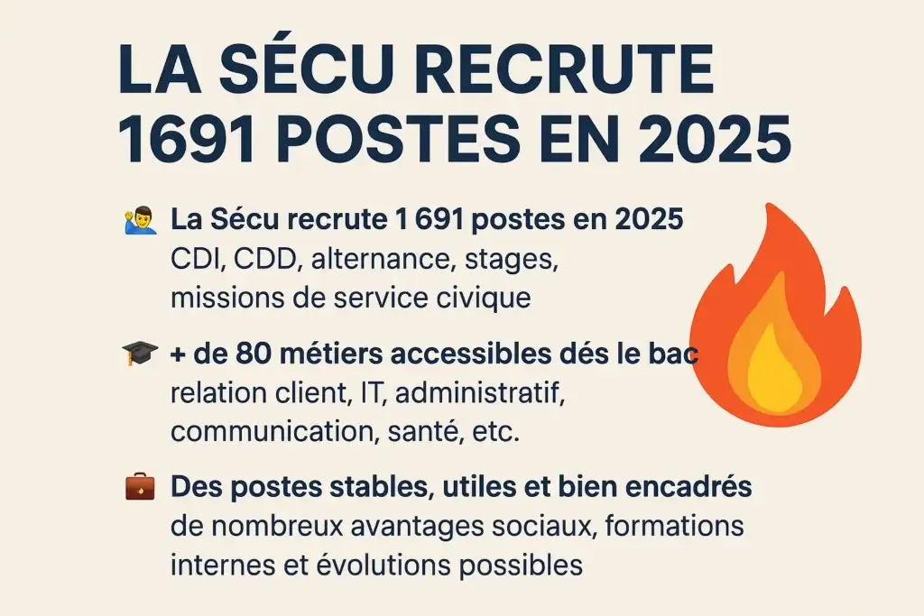 la secu recrute Résumé de l'article, la secu recrute