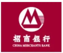logo china merchant bank logo china merchant bank sur fond rouge