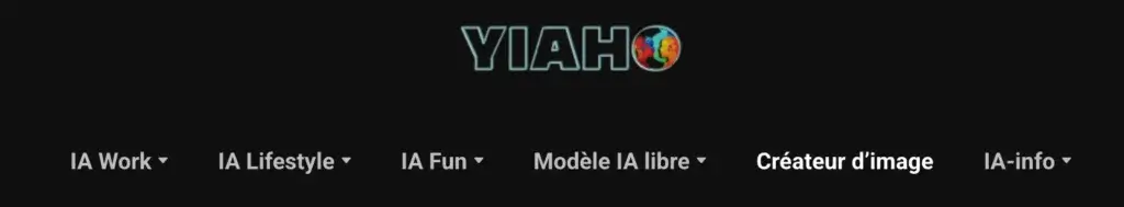 yiaho-page-acceuil Yiaho page accueil de l'ia gratuite