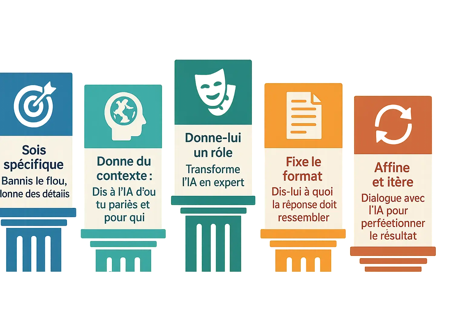 Illustration d'un prompt IA efficace