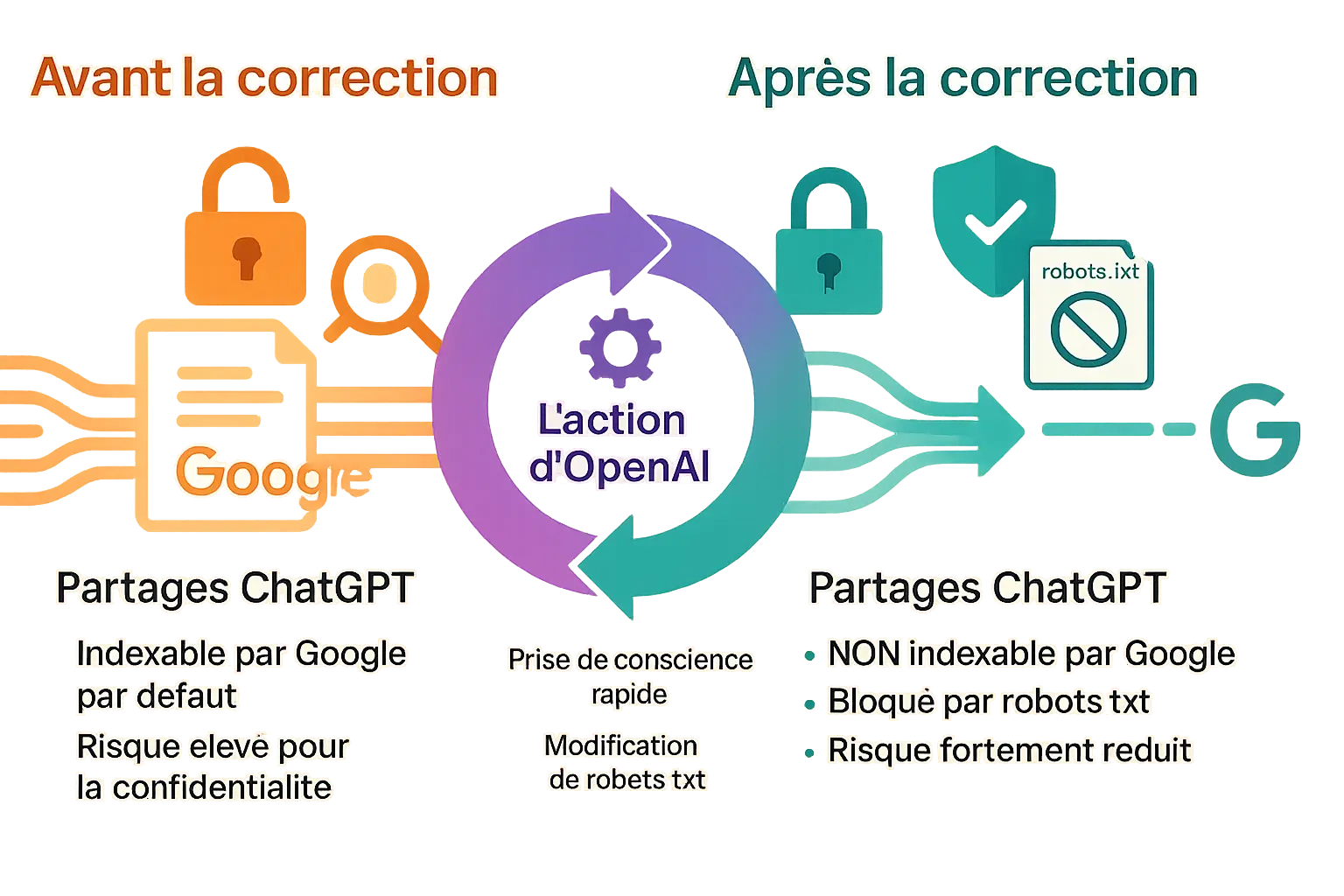Schéma de sécurité des conversations ChatGPT
