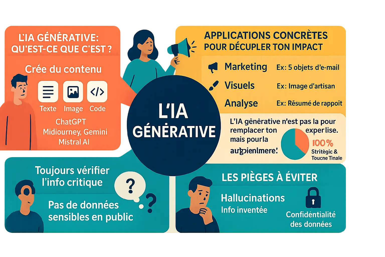 IA générative en action dans une petite entreprise