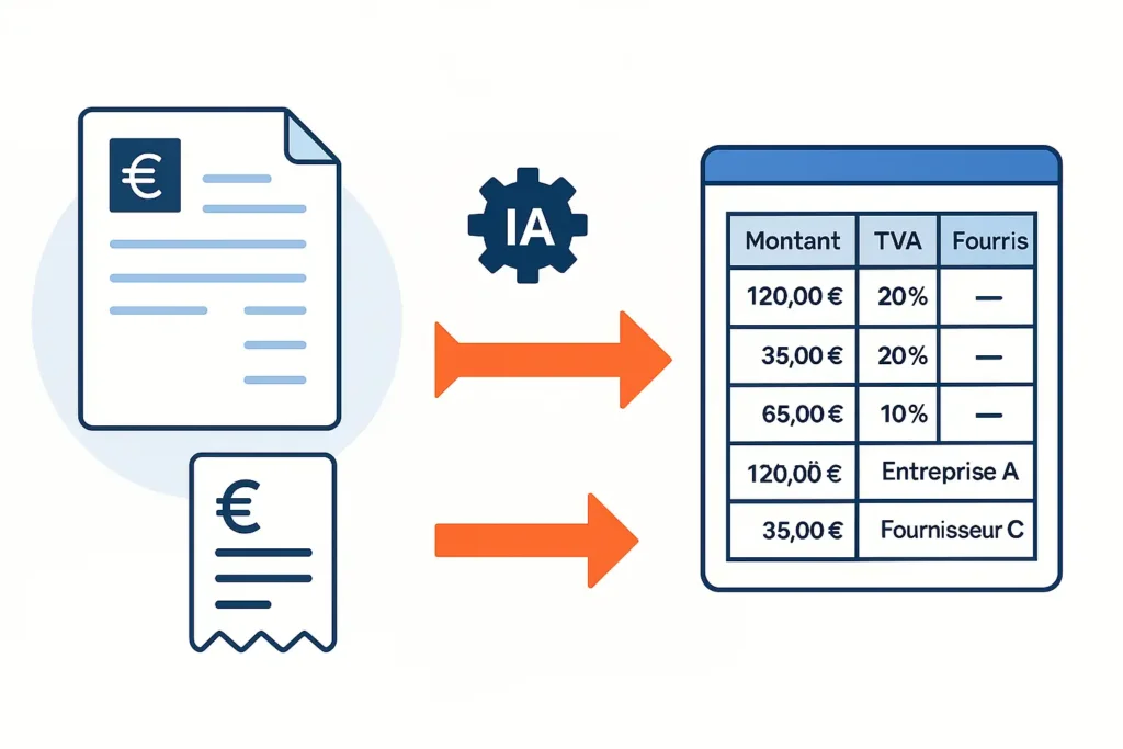 dext extraction de données finacières