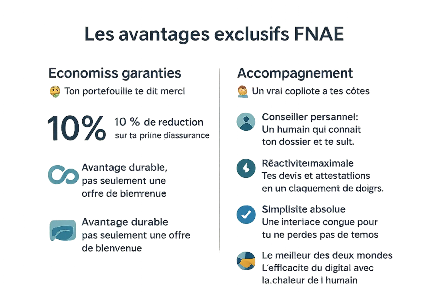 Illustration des avantages FNAE avec Coover