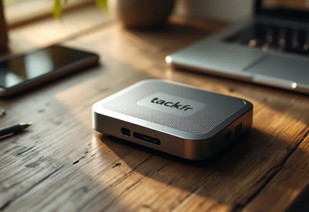 trackr-fr-tech-image-de-objet image du trakr.fr tech en aluminium résistant à l'eau