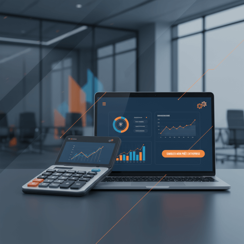 image de présentation de l'article simulateur prêt professionnel