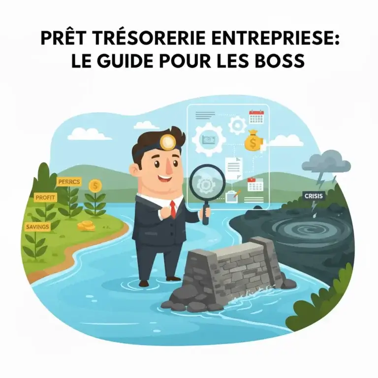 prêt tresorerie entreprise l'image de présentation de l'article