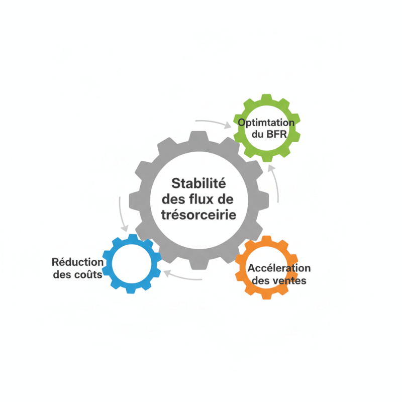 stabilite-flux-pret-tresorerie-entreprise la stabilité des flux de trésorerie d'une entreprise