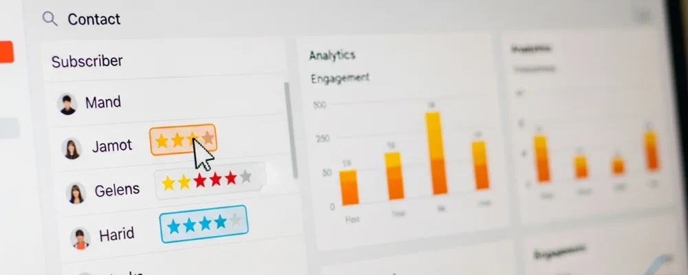 Mailchimp contact rating : décrypter les étoiles de vos abonnés — member rating mailchimp