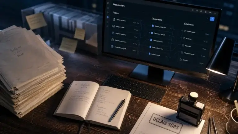 Logiciel gestion de projet avocats : délais, dossiers, confidentialité