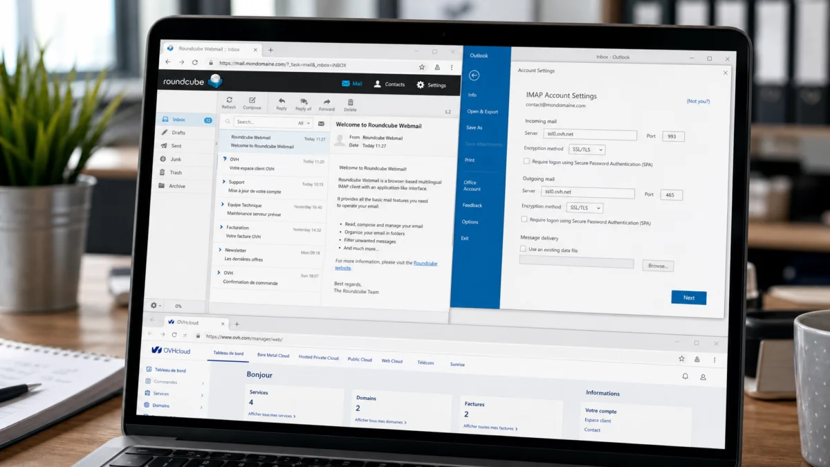 Mailpro OVH, Roundcube ou Exchange : qu'est-ce qu'on configure au juste — mailpro ovh