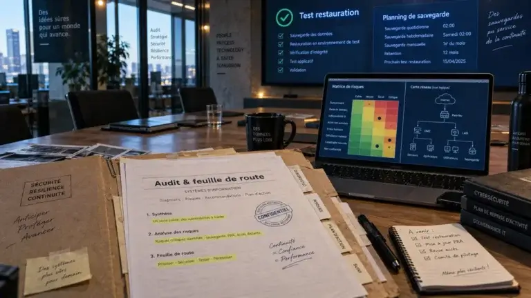 Conseil informatique pme : audit SI avant infogérance