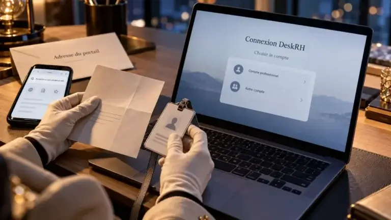 deskrh.fr accès employeur : vérifier tableau de bord vide