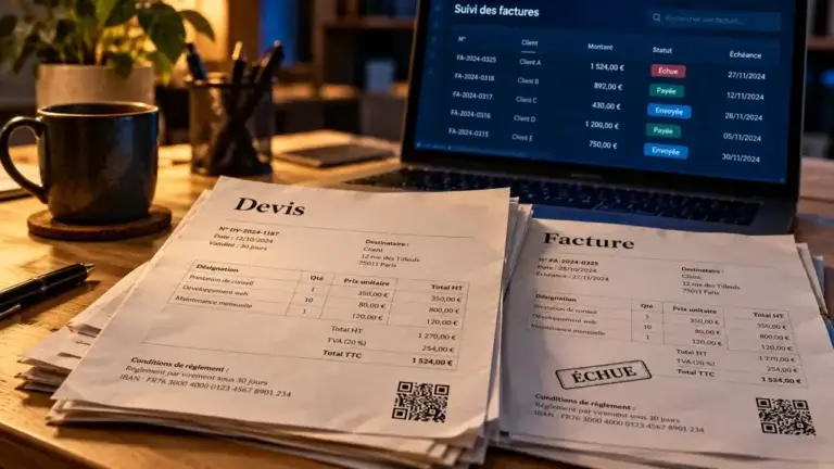 Free facture et devis : coût à l’envoi
